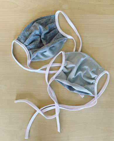 Tie Back 2-Layer Face Mask (4 Pack)