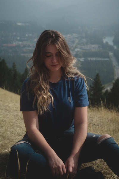 Womens Bamboo Stretch Crew Shirt