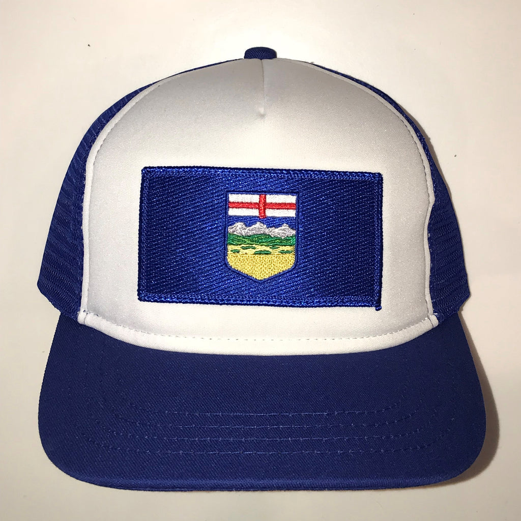 Alberta Flag Patch Trucker