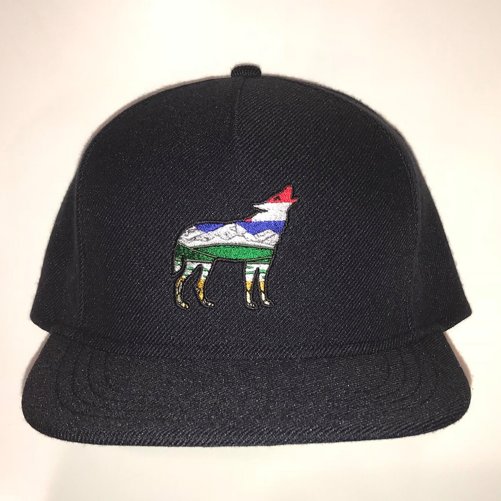 Alberta Wolf Blue Acrylic