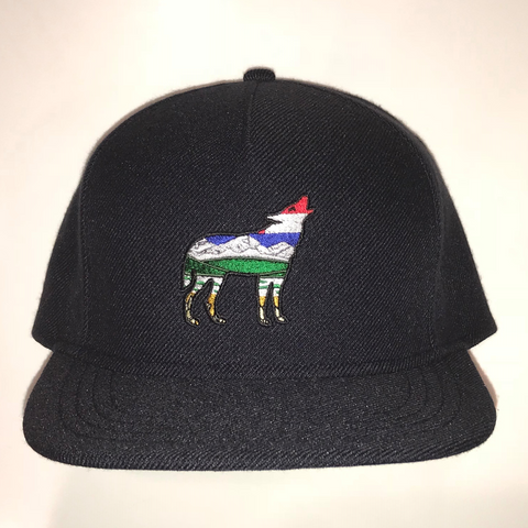 Alberta Wolf Blue Acrylic