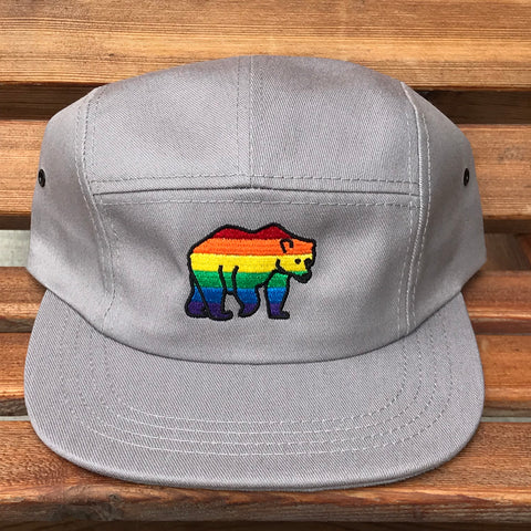 PRIDE Bear 5-panel hat