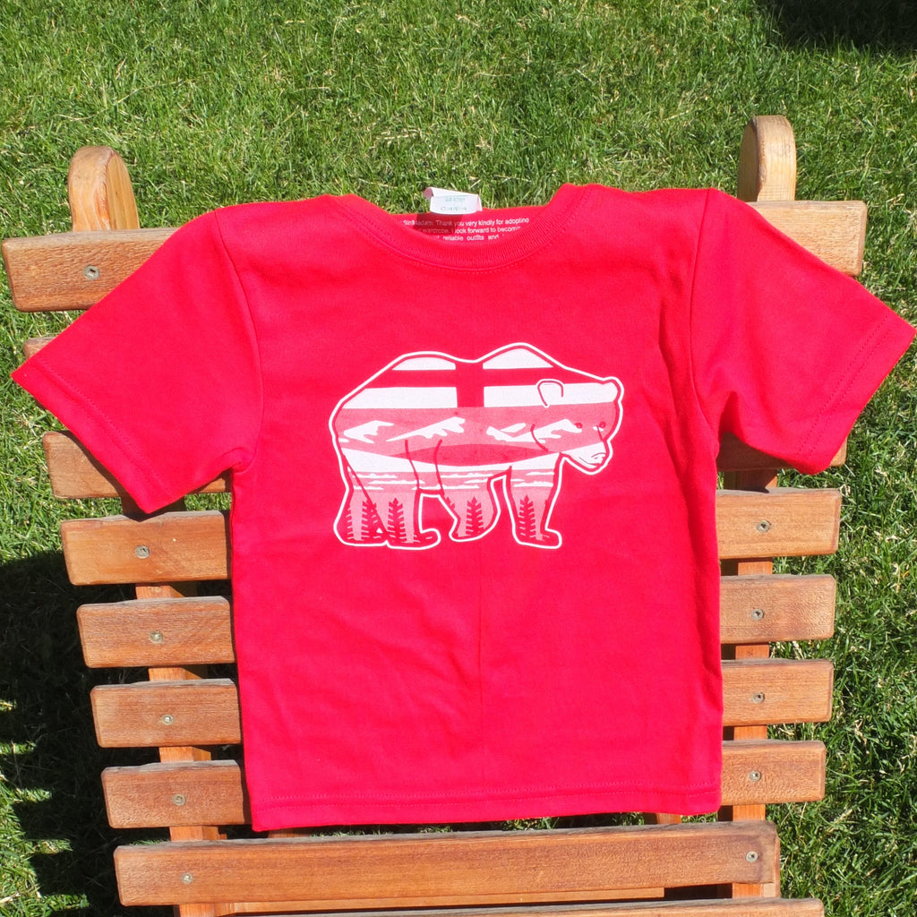 Kids AlBearta Print T-Shirt