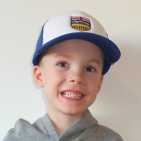 Kids Alberta Crest Trucker Hat